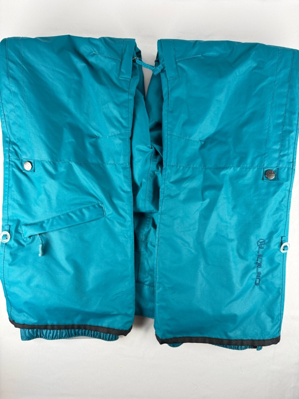 Liquid Snow Pants Men M Teal Waterproof Insulated Ski Snowboard Winter Gear - Picture 3 of 14